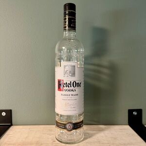 Ketel One Vodka Empty Liquor Alcohol Bottle | Crafts Upcycle Art